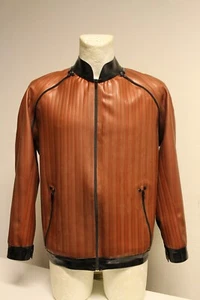 RUBBER, LATEX HERREN JACKE AUS STRUKTUR LATEX , GR:XS - XXL - Picture 1 of 11