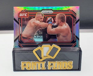 2023 Prizm UFC Silver Prizm Marcin Tybura #7 Heavyweight
