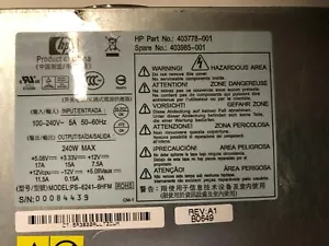240 WATT 100-240V NETZTEIL FÜR DC7700SFF - Bild 1 von 5