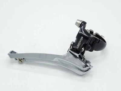 microSHIFT R10 Front Derailleur 10 Speed - 34.9 Clamp On - Road Bike Black MS-10 - Image 1 of 4
