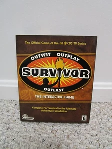 Survivor Outwit Outplay Outlast The Interactive Game PC CD ROM Video Game CBS - Picture 1 of 6