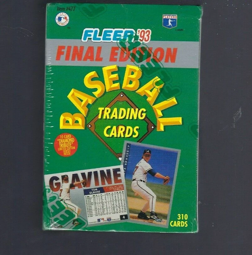 Factory Sealed 1993 Fleer Final Edition Baseball Card Box Set 310 Cards MLB NEW - Image 1 of 1