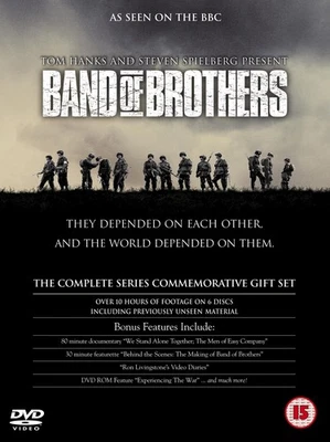 Band of Brothers DVD (2003) Colin Hanks, Loncraine (DIR) cert 15 6 discs - Image 1 of 2