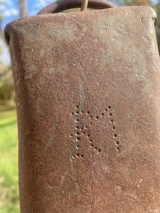 Antiguo COWBELLN Grande Plegado - Imagen 1 de 21