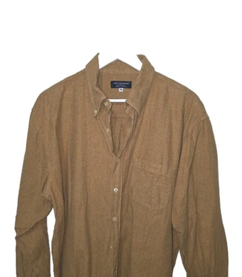 EUC Vintage Neiman Marcus Retrospettiva Herringbone Shirt XXL Made in Italy  - Image 1 of 4