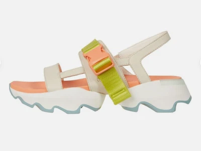 Сандалии-слинги SOREL KINETIC Impact цвета Chalk/Paradiso Peach 8,5/39,5 - Изображение 1 из 4