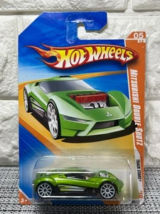 Hot Wheels Track Stars '10 05/12 Mitsubishi Double Shotz 061/240 Green - Picture 1 of 4