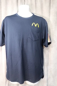 Camiseta McDonald’s Unisex Azul Miembro del Equipo Empleado Talla Mediana - Imagen 1 de 4