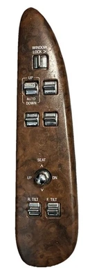Interruptor de asiento de ventana eléctrica Lincoln Town Car Master 1995-1997 OEM Foto 1 de 4