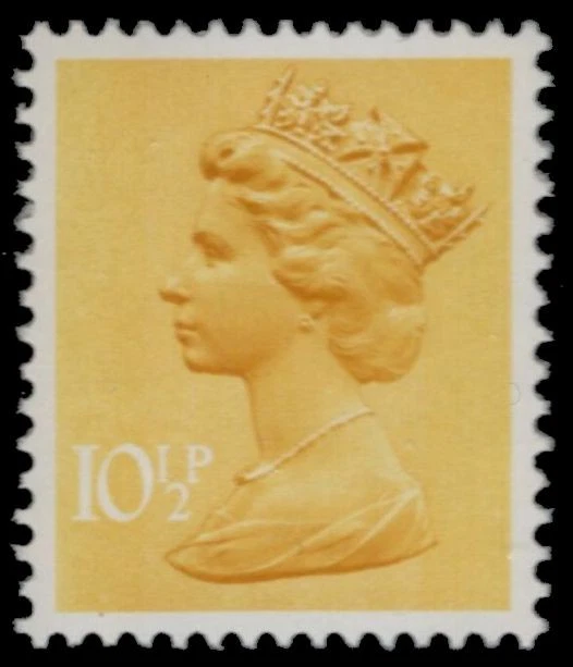GRAN BRETAÑA MH72 (SG890) - Reina Isabel II "1976 Amarillo" (pc25436) Foto 1 de 1