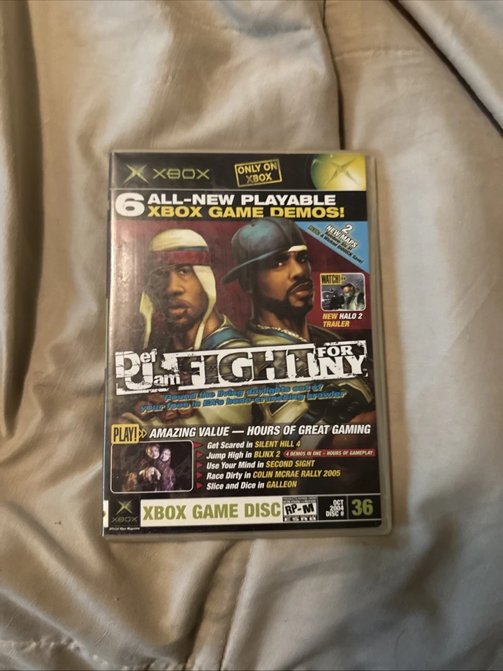 Xbox Game Demo Disc 36 Original Microsoft Xbox ~ Def Jam Fight For NY ~ EXC - Image 1 of 4