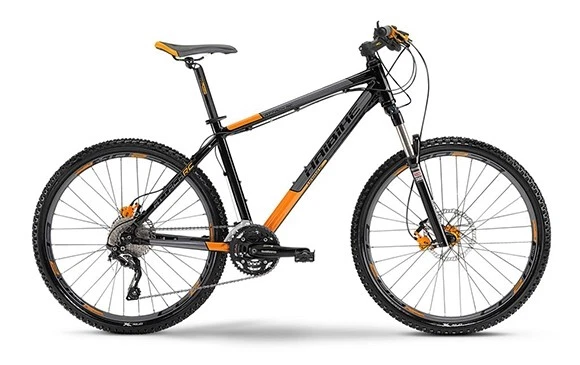 Ausstellung: Hai Attack RC 2013 MTB Herren RH 40 schwarz mit orange/grau - Bild 1 von 1