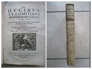D'HAUTESSERRE : DE DUCIBUS ET COMITIBUS PROVINCIALIBUS, 1643. Origine des fiefs. - Bild 1 von 24