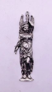 Angel In Reflecting Pool Governor Don Sundquist Pewter Gift Ornament 3.5” - Picture 1 of 6