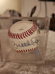 Palla da baseball JSA autentica firmata Brooks Robinson Auto Rawlings American League - Foto 1 di 5