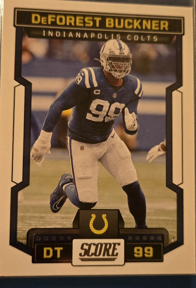 2023 Score - DeForest Buckner #14 - Image 1 of 2