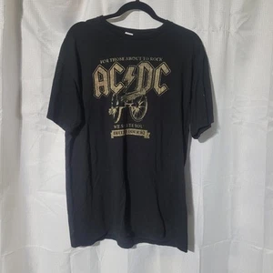 Vintage ACDC British Tour '82 Tee Size XL - Picture 1 of 3