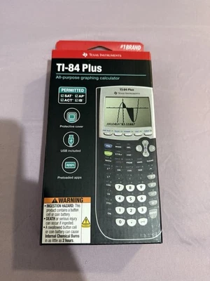 BRAND NEW! Texas Instruments TI-84 Plus Graphing Calculator-Black(SEALED)! - Image 1 of 4