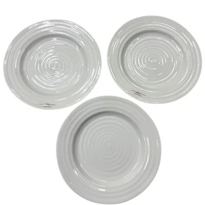 Sophie Conran for Portmeirion White Salad Plates 8⅞" New 3 Pieces - Picture 1 of 8
