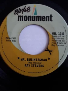 Ray Stevens - Mr. Businessman / Face The Music (7", Single) - Picture 1 of 2