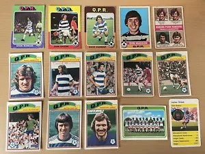 Tarjetas de fútbol americano Topps de Queens Park Rangers años 70 - Imagen 1 de 3