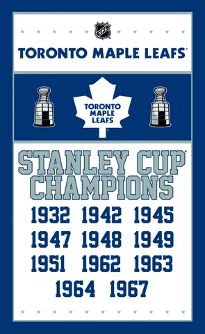Toronto Maple Leafs Flag 3x5ft Banner Polyester Ice Hockey Stanley Cup leafs007 Cover