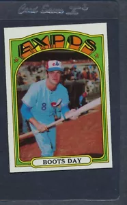 1972 Topps #254 Boots Day Expos quasi nuovo/MT *4754 - Foto 1 di 1