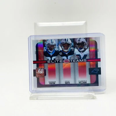 Steve Smith & DeShaun Foster & DeAngelo Williams - 2008 Donruss Elite - 393/400 - Image 1 of 2