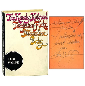 The Kandy-Kolored Tangerine-Flake Streamline Baby, Tom Wolfe. Signed Inscribed - Picture 1 of 6