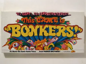 Vintage 1978 Parker Brothers This GAME is BONKERS! Board Game! COMPLETE in Box! - Picture 1 of 10