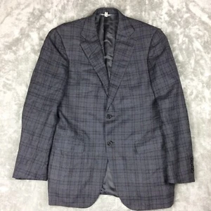 CANALI Sport Coat Windowpane Plaid Silk Wool Blazer Jacket 40R - Bild 1 von 18