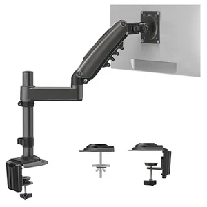 Monitor Halterung 13-34 Zoll Gasdruckfeder VESA 75/100mm Tischmontage - Afbeelding 1 van 11