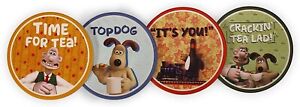 Wallace & Gromit Set of 4 Ceramic Coasters