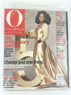 O The Oprah Magazine May 2005 5th Anniversary Special SEALED What I Know 4 Sure Foto 1 de 4