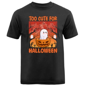 Costume Halloween Streghe Spettrali Zucca Fantasma Maglietta Grafica - Foto 1 di 2