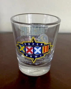 GREEN BAY PACKERS SUPER BOWL XXXII 32 Shot Glass NFL Football 1997 NFC Vintage - Picture 1 of 4