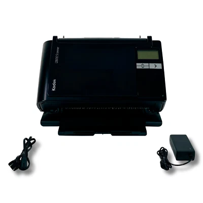Kodak i2800 Duplex Sheetfed High Speed Color Document Scanner w/AC Adapter - Image 1 of 4