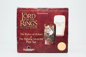 Lord of the Rings : The Two Towers Pint Set Authentic NEW - Bild 1 von 8
