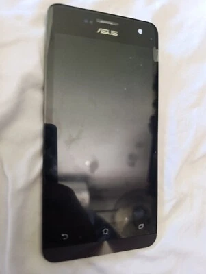 Asus Zenfone 64GB Dark Gray Z00AD, touch screen protector NEW - Image 1 of 3