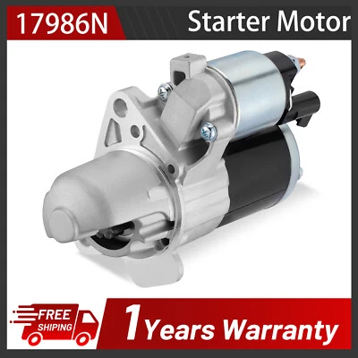 Starter for Buick Enclave Lacrosse Cadillac SRX 3.0L 3.6L 2008-2011 17997 12V Foto 1 de 4