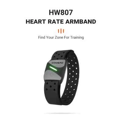 Brazalete Monitor de Ritmo Cardíaco CooSpo HW807 HRV Sensor de Fitness Exterior para Wahoo - Imagen 1 de 4