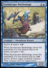 Magic the Gathering MTG Stormscape Battlemage (58) Commander 2013   LP