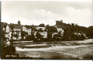 Foto-AK BAD KÖSEN /NAUMBURG Wehr u. Gradierwerk 10/20er Ja. - Picture 1 of 1