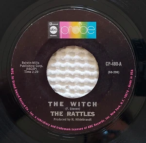 RATTLES The Witch Geraldine Orig '70 ABC • PROBE Garage Fuzz Psych Rock 45 VG++ - Picture 1 of 1