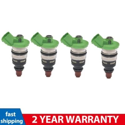 4pcs Fuel Injectors 195500-2370 1955002370 For 1992-1995 Mazda 929 3.0L V6 — 第 1/4 张图片