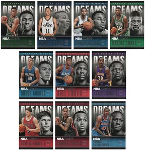 2014-15 Hoops Dreams 10 Cards Complete Set Joel Embiid Julius Randle RC + - Picture 1 of 1