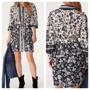 $345 ba&sh Hella Shirt Dress size Small New - Picture 1 of 16