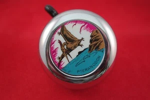 VINTAGE NOS REICH - 2 1/4" DINOSAUR BICYCLE BELL - PTERANODON - Picture 1 of 9