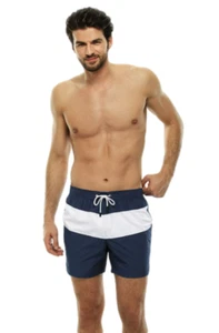 Costume mare uomo da bagno piscina boxer bermuda pantaloncino Lovable L07V2 3/S - Foto 1 di 3