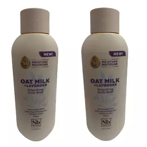 2 x Soapbox Moisture Multiplier Body Wash Oat Milk + Lavender, 20 oz - Picture 1 of 3